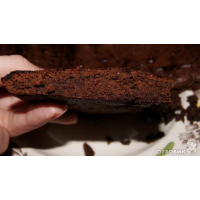 Рецепт: Бисквит из горького шоколада