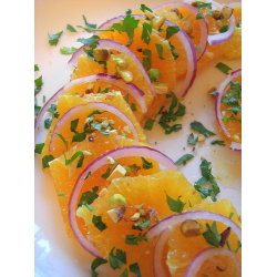 Рецепт: Салат из апельсинов