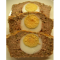 Фото Мясной рулет с вареными яйцами