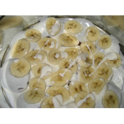 Рецепт: Торт с бананами из пряников
