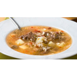 Рецепт: Наваристый суп с тушенкой