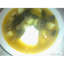 Рецепт: Суп с языком и грибами