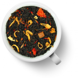 Рецепт: Черный ароматизированный чай с натуральными добавками
