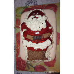 Рецепт: Торт "Дед Мороз"