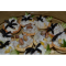 Фото Тарталетки с салатом из кальмаров