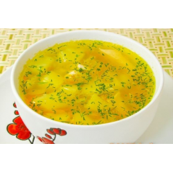 Рецепт: Суп из зеленой чечевицы