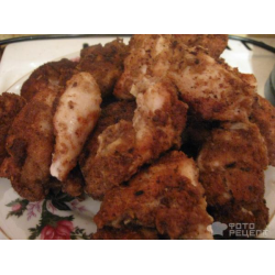 Рецепт: Куриное филе в чесноке