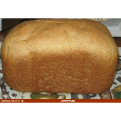 Рецепт: Цельнозерновой хлеб в хлебопечке на кефире