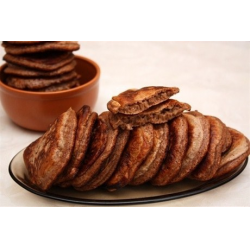 Рецепт: Шоколадные оладьи с грецкими орехами