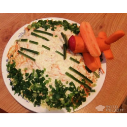 Картофельно-ветчинный салат