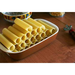 Фаршированные макароны трубочки, запеченные в духовке