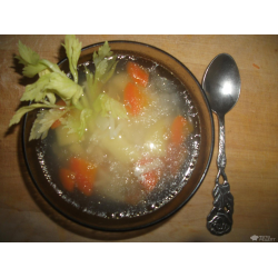 Рецепт: Картофельный суп-лапша для самых маленьких
