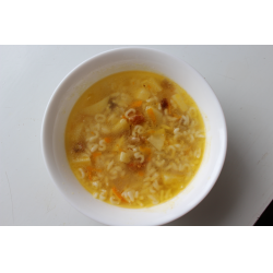 Рецепт: Суп из картофеля с макаронами