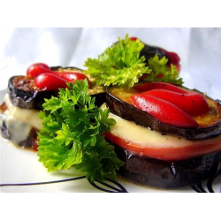 Жареные баклажаны в соевом соусе - рецепт с фото