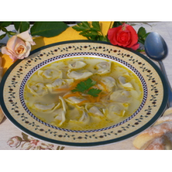 Рецепт: Пельменный суп