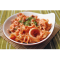Фото Спагетти с морепродуктами в сливочно-томатном соусе