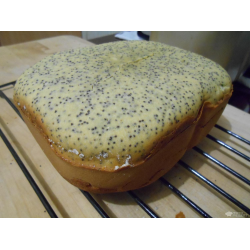 Рецепт: Кукурузный кекс с маком для хлебопечки