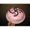 Фото Маковый торт с розовым кремом.