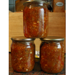 Рецепт: Баклажаны в томатном соусе