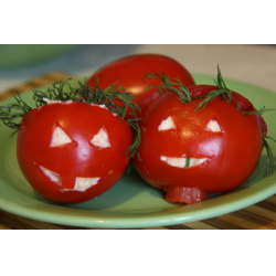Рецепт: Фаршированные помидоры на Хэллоуин