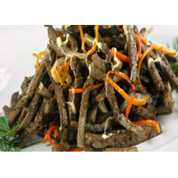 Рецепт вкусной и мягкой печени говяжьей на сковороде с луком и морковью
