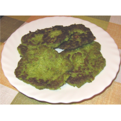 Рецепт: Драники из капусты брокколи