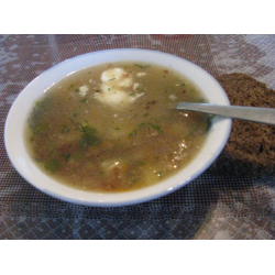 Рецепт: Легкий гречневый суп