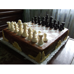 Рецепт: Шахматный торт - По-домашнему