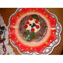Рецепт: Торт "Аромат Рождества"