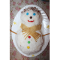 Фото Новогодний торт "Снеговик"