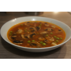 Рецепт: Суп с говядиной и грибами