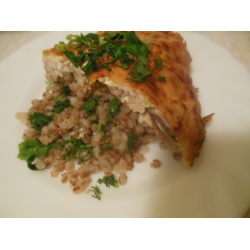 Курица с гречкой в духовке - пошаговый рецепт с фото на Готовим дома