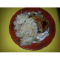 Фото Курица с рисом в рукаве