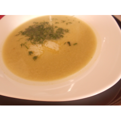Рецепт: Сливочный крем-суп из брокколи и курицы