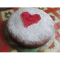 Фото Праздничный пирог на День влюбленных