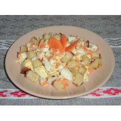Рецепт: Яично-овощной салат