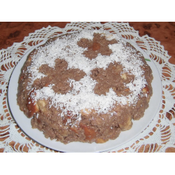 Бисквитный торт «Панчо» со сливочным кремом и ягодами — рецепт с фото пошагово