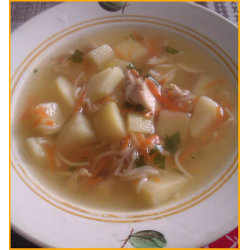 Легкий куриный суп (без зажарки) - пошаговый рецепт с фото