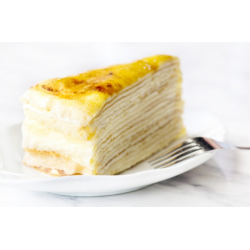 Ванильный блинный торт со сметанным кремом
