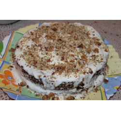 Торт Трухлявый пень пошаговый рецепт с фото