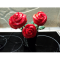 Фото Песочное печенье "Розы" в глазури