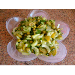 Овощной салат с кукурузой и горошком - рецепт с фотографиями - Patee. Рецепты
