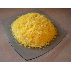 Рецепт: Салат "Желтая хризантема"