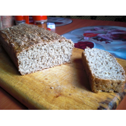Рецепт: Овсяно-пшеничный хлеб на рженой закваске