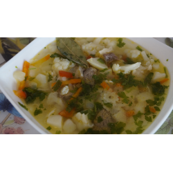 Рецепт: Суп с цветной капусты