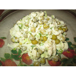 Рецепт: Салат с курицей и белокочанной капустой