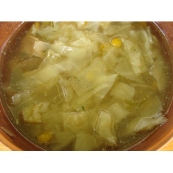 Рецепт: Суп из сушеных вешенок