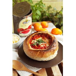 Рецепт: Томатно-сырный суп из духовки