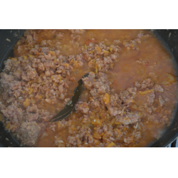 Рецепт: Соус томатно-мясной к макаронам