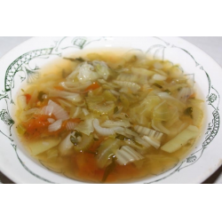 Рецепт: Овощной суп для похудения